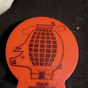 Vintage 1972 Merchants National Bank Promotional Piggy Bank From Cedar Rapids IA